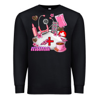 Black Mama Premium Sweatshirt - AdoDesignShop