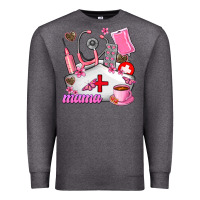 Charcoal Heather Mama Premium Sweatshirt - AdoDesignShop
