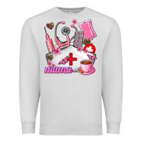 Dove Grey Mama Premium Sweatshirt - AdoDesignShop