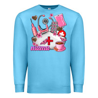 Ocean Blue Mama Premium Sweatshirt - AdoDesignShop