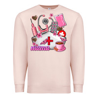 Pale Pink Mama Premium Sweatshirt - AdoDesignShop