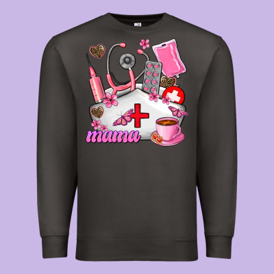 Mama Premium Sweatshirt Designed By Adodesignshop