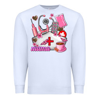 White Mama Premium Sweatshirt - AdoDesignShop