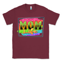 Burgundy mom life Classic Tee - Zillion Design Studio
