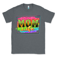 Charcoal Heather mom life Classic Tee - Zillion Design Studio