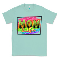 Seafoam mom life Classic Tee - Zillion Design Studio