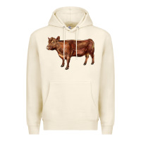 Tofu red angus cow Premium Hoodie - LillyAllenDesigns