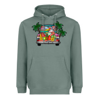 Sage summer truck Heavyweight Hoodie - CowhideDigitalArt