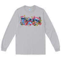 Moon Dust pink christmas stitch and gifts Long Sleeve Tee - AdoDesignShop