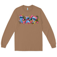 Toasted Coconut pink christmas stitch and gifts Long Sleeve Tee - AdoDesignShop
