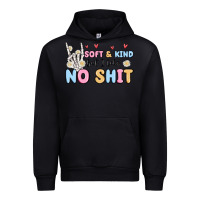 Black soft and kind but i take no shit Urban Hoodie - MaliasSmallBusiness