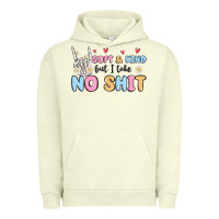 Pigment Pistachio soft and kind but i take no shit Urban Hoodie - MaliasSmallBusiness
