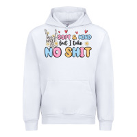White soft and kind but i take no shit Urban Hoodie - MaliasSmallBusiness