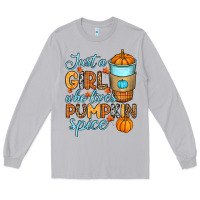 Moon Dust Just a girl who loves pumpkin spice Long Sleeve Tee - RanaPortraitStore