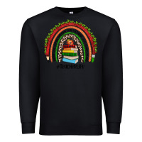Black Christmas Teacherlife rainbow Premium Sweatshirt - JahusDesignShop