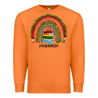 Carrot Christmas Teacherlife rainbow Premium Sweatshirt - JahusDesignShop