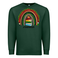 Sports Green Christmas Teacherlife rainbow Premium Sweatshirt - JahusDesignShop