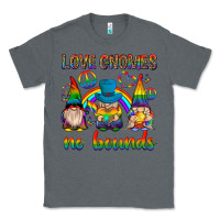 Charcoal Heather pride gnomies Classic Tee - texasbilliewilder