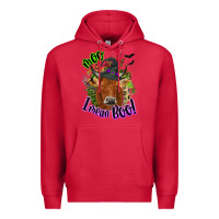 Cardinal Moo i mean boo Cow Premium Hoodie - NancyCooperArtShop