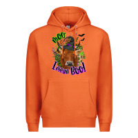 Carrot Moo i mean boo Cow Premium Hoodie - NancyCooperArtShop