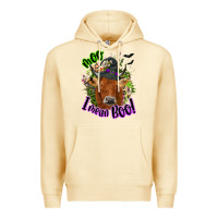 Pina Colada Moo i mean boo Cow Premium Hoodie - NancyCooperArtShop