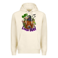 Tofu Moo i mean boo Cow Premium Hoodie - NancyCooperArtShop