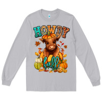 Moon Dust Hay there Fall pumpkin heifer Long Sleeve Tee - RanaPortraitStore