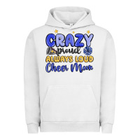 Pigment Lunar Rock crazy proud always loud cheer mom Urban Hoodie - MaliasSmallBusiness
