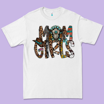 Mom Of Girls Premium Tee Designed By Racoondesign
