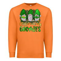 Carrot st patrick s chillin with my gnomies Premium Sweatshirt - JahusDesignShop