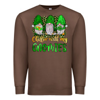Chestnut st patrick s chillin with my gnomies Premium Sweatshirt - JahusDesignShop