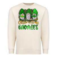 Sandshell st patrick s chillin with my gnomies Premium Sweatshirt - JahusDesignShop