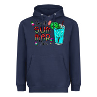 Navy sweet summer time Heavyweight Hoodie - CowhideDigitalArt