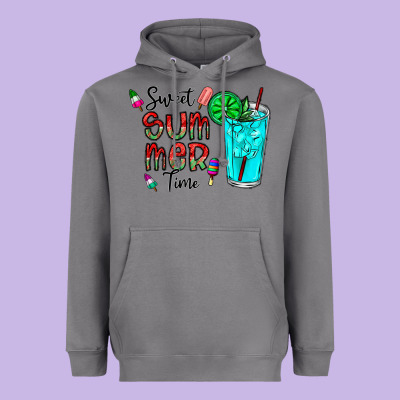 Sweet Summer Time Heavyweight Hoodie Designed By Cowhidedigitalart