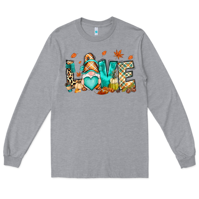 But I Think I Love Fall Most Of All Gnome Long Sleeve Tee by RanaPortraitStore | Teevron