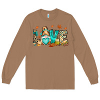 Toasted Coconut But i think i love Fall most of all gnome Long Sleeve Tee - RanaPortraitStore