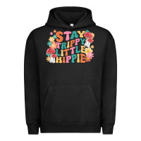 Pigment Black stay trippy little hippie Urban Hoodie - MaliasSmallBusiness
