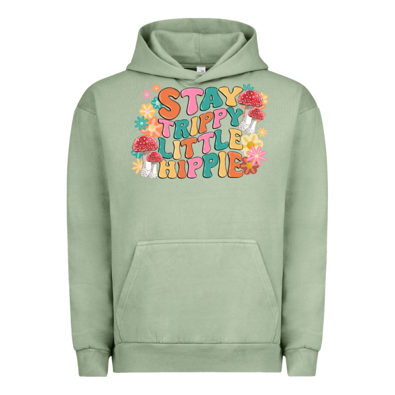 Stay Trippy Little Hippie Urban Hoodie by MaliasSmallBusiness | Teevron