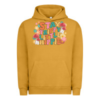 Pigment Peanut Butter stay trippy little hippie Urban Hoodie - MaliasSmallBusiness