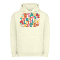 Pigment Pistachio stay trippy little hippie Urban Hoodie - MaliasSmallBusiness