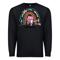 Black nurse life rainbow Premium Sweatshirt - JahusDesignShop