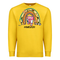 Lemon nurse life rainbow Premium Sweatshirt - JahusDesignShop