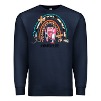 Navy nurse life rainbow Premium Sweatshirt - JahusDesignShop