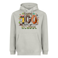 Moon Dust happy 100 americana football basketball day of sch Heavyweight Hoodie - RacoonDesign