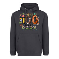 Smoke happy 100 americana football basketball day of sch Heavyweight Hoodie - RacoonDesign