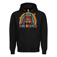 Black bus driver Zipper Hoodie - texasbilliewilder