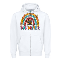 White bus driver Zipper Hoodie - texasbilliewilder