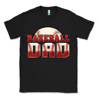 Black baseball dad Classic Tee - Zillion Design Studio