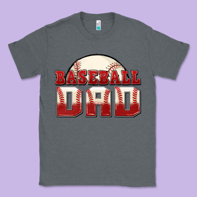 Classic Tee baseball dad