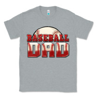 Heather Grey baseball dad Classic Tee - Zillion Design Studio